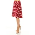 thumbnail image 2 of Women's Elegant Casual Midi Skirt with Foldable Waist and Stretch Fabric, 2 of 6