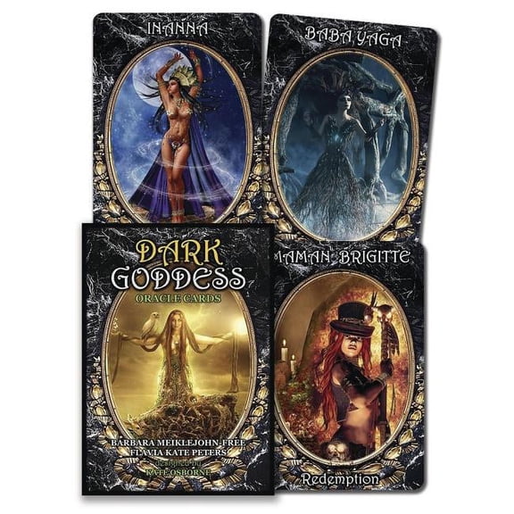 Dark Goddess Oracle Cards, (Hardcover)