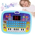 thumbnail image 2 of Baby Tablet Toy Creative Kids Tablet Toy with LED Screen Toddler Learning Pad with 8 Functions Interactive Toys Early Development Toy for Toddler Boys Girls Over 3+ Years Old, 2 of 11