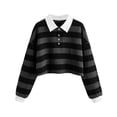 thumbnail image 1 of Tops para mujer, camisas, blusas, elegantes, informales, camisas de manga larga, moda informal, blusa con estampado de llamadas, camiseta, botón de otoño Odeerbi ODB-5, 1 of 5