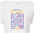 thumbnail image 3 of Polly Pocket - Take Me To Pollyville - Junior's - Women's Cropped T-shirt, 3 of 5