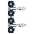 thumbnail image 1 of Door Roller2Pcs Sliding Door Hanging Door Hardware Sliding Door Roller Professionally Tested, 1 of 5