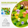 thumbnail image 4 of Mini figuras de resina de animales jrootouh, 52 piezas, 2-5 cm, 4 of 8
