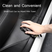 1Pair Car Rear Door Sill Protector Cover Anti Kick Pad Fit for Tesla Model Y