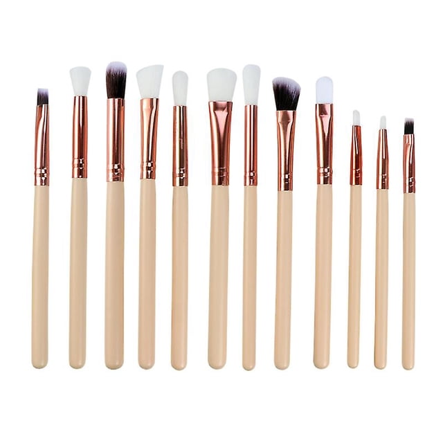 Juego de brochas de maquillaje de 12 piezas Allinless