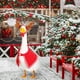 thumbnail image 4 of Conjunto de disfraz de perro ganso de Navidad | Conjunto de Mascota para Porche Navideño Rojo Poliéster | Repelente al agua, correas seguras, lavables, 11.8"x9.8" | Decoración festiva para fotos, 4 of 8