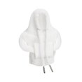 thumbnail image 1 of Funda para pomo de palanca de cambios de coche, sudadera con capucha, accesorios universales, interior de coche de moda Blanco, 1 of 9