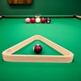 thumbnail image 4 of Raindrops 2Pcs Solid Wood Pool Triangle Racks Khaki for Professional Home and Commercial Pool Table Use, 4 of 8