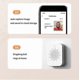 thumbnail image 3 of Smart Wireless DoorBell WiFi Intelligent Visual Remote Video Doorbell, 3 of 5
