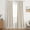Cream Beige, variant on Chambray Blue Linen Blackout Curtains 84 inch Long 2 Panels Set for Bedroom Back Tab Thermal Insulated 100% Black Out Drapes Pinch Pleated Hooks Room Darkening Window Curtain for Living Room