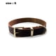 thumbnail image 2 of Collar de cuero para perro Mighty Paw, cuero desgastado súper suave, calidad prémium, aspecto moderno y elegante., 2 of 5