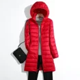 thumbnail image 6 of Plus Size 5xl 6xl 7xl Fall Women‘s Autumn Winter Ultra Lightweight Packable Long Puffer Jacket Female Hooded Korean Slim Coat, 6 of 6