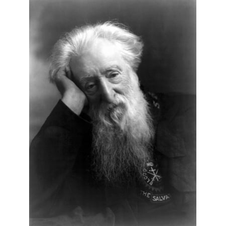William Booth 1829 To 1912 British Methodist Minister Preacher And Founder Of The Salvation Army From The Book The Year 1912 Illustrated Published London 1913 Canvas Art - Ken Welsh Design Pics (24 x