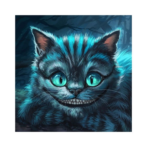 Diamante pintura gato completo redondo taladro imagen de diamantes de imitación DIY dibujo Kit Hugtrwg Para estrenar