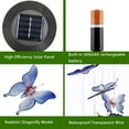 thumbnail image 4 of LED Solar Wind Chime Changing Color Waterproof Wind Chimes For Home Party Night Garden Decoration-Butterfly, 4 of 6