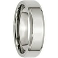 thumbnail image 4 of Stainless Steel Beveled Edge 6mm Polished Band, 4 of 9