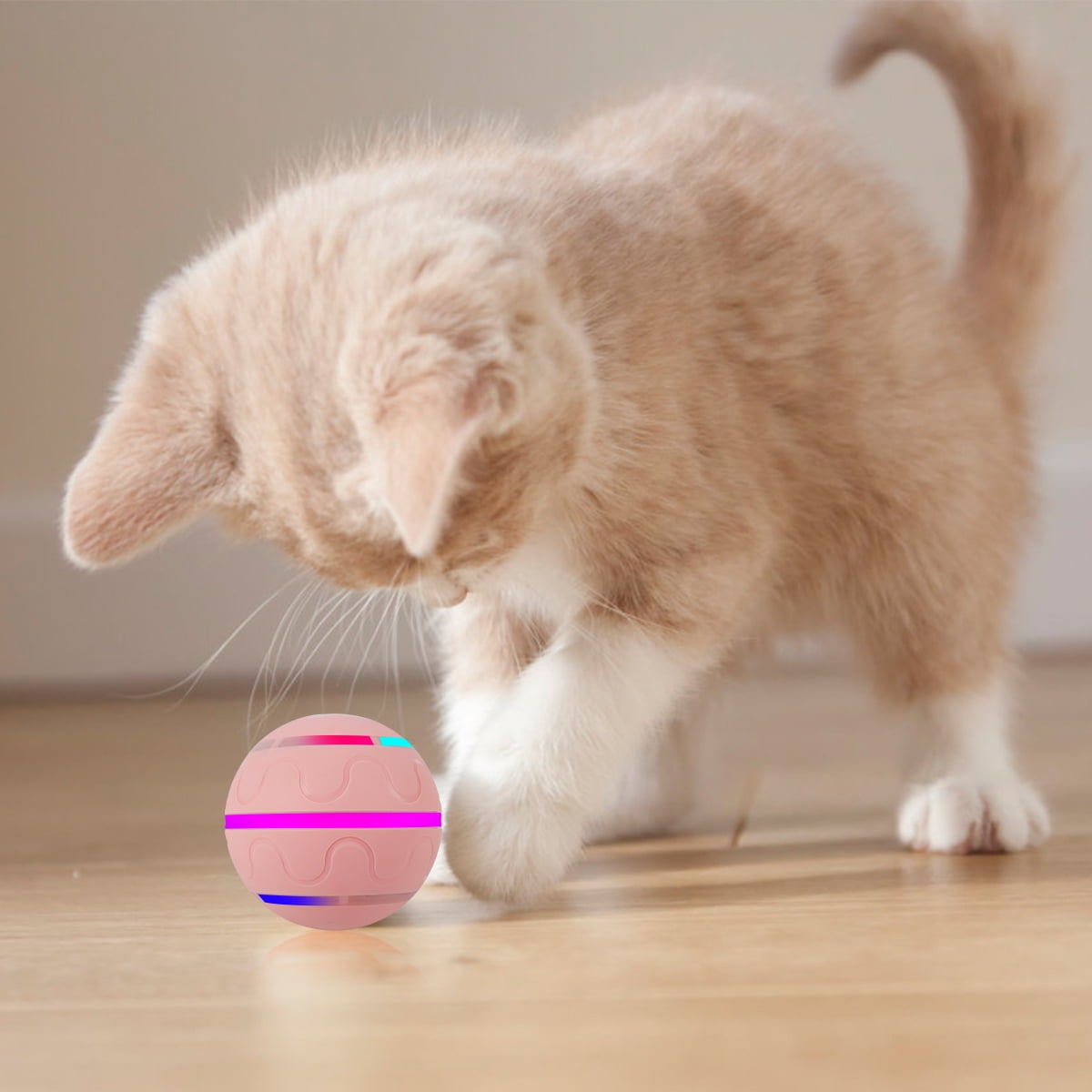 Electric Smart Pet Toys Interactive Dog Toy Ball With LED