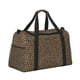 thumbnail image 2 of Balery Brown Leopard Bolsa de Gimnasio para Mujeres, Bolsa de Viaje con Bolsillo Húmedo, Bolsa de Fin de Semana para Mujeres, Bolsa de Viaje Resistente al Agua, 2 of 7