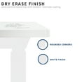 thumbnail image 4 of VIVO White Dry Erase 71" x 30" Universal Table Top for Sit to Stand Desk Frames, 4 of 8