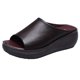 thumbnail image 2 of Sandalias romanas casuales de moda para mujer con suela gruesa plana de verano para mujer Wmkox8yii  ytu7928, 2 of 9
