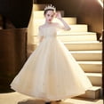 thumbnail image 1 of Vestido infantil Vestido de princesa Vestido de niña de las flores Boda elegante presentadora Pasarela Actuación de piano Disfraz Vestido de princesa, 1 of 5