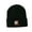 Black, variant on Santa with Christmas Lights Embroidered Beanie - Royal OSFM
