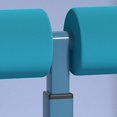 thumbnail image 3 of Correa nórdica para rizos de isquiotibiales, ayuda para sentarse, soporte de pie acolchado ajustable para , entrenamiento de abdominales, , Azul Baoblaze Incorporarse, 3 of 7
