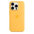 thumbnail image 3 of iPhone 15 Pro liquid Silicone Phone Case with Magsafe Soft feel-Light Blue, 3 of 5