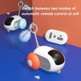 thumbnail image 2 of TIFOR Cat Toy, Remote Control Cat Interactive Toy, USB Rechargeable Turbo Tail Mouse Cat Toy (Style-1), 2 of 7
