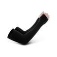 thumbnail image 2 of LAVA 5 Pairs UV Sun Protection Arm Sleeves for Women Men Cooling Compression Sleeve Arm Covers for Sports Volleyball Golf Driving Cycling Football Baseball Black, 2 of 8