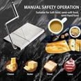 thumbnail image 2 of Cheese Slicer with 9 Replacement Wires, Heavy-Duty Stainless Steel Cheese Cutter Board, for Block Cheese, Dishwasher Safe$$Home Decor, Kitchen, & Other, 2 of 6
