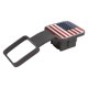 thumbnail image 1 of Inserto de enchufe de tubo de cubierta de enganche de bandera americana de 2 pulgadas,accesorios exteriores de coche,Universal,tapón de enganche de tubo receptor, 1 of 3
