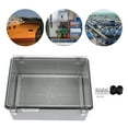 thumbnail image 1 of Miumaeov Junction Box, Hinged Cover Stainless Steel Latch Project Box Enclosure, ABS Plastic IP67 Waterproof Dustproof Electrical Project Case with 2 Cable Gland (15.7*11.8*7.1inch), 1 of 7