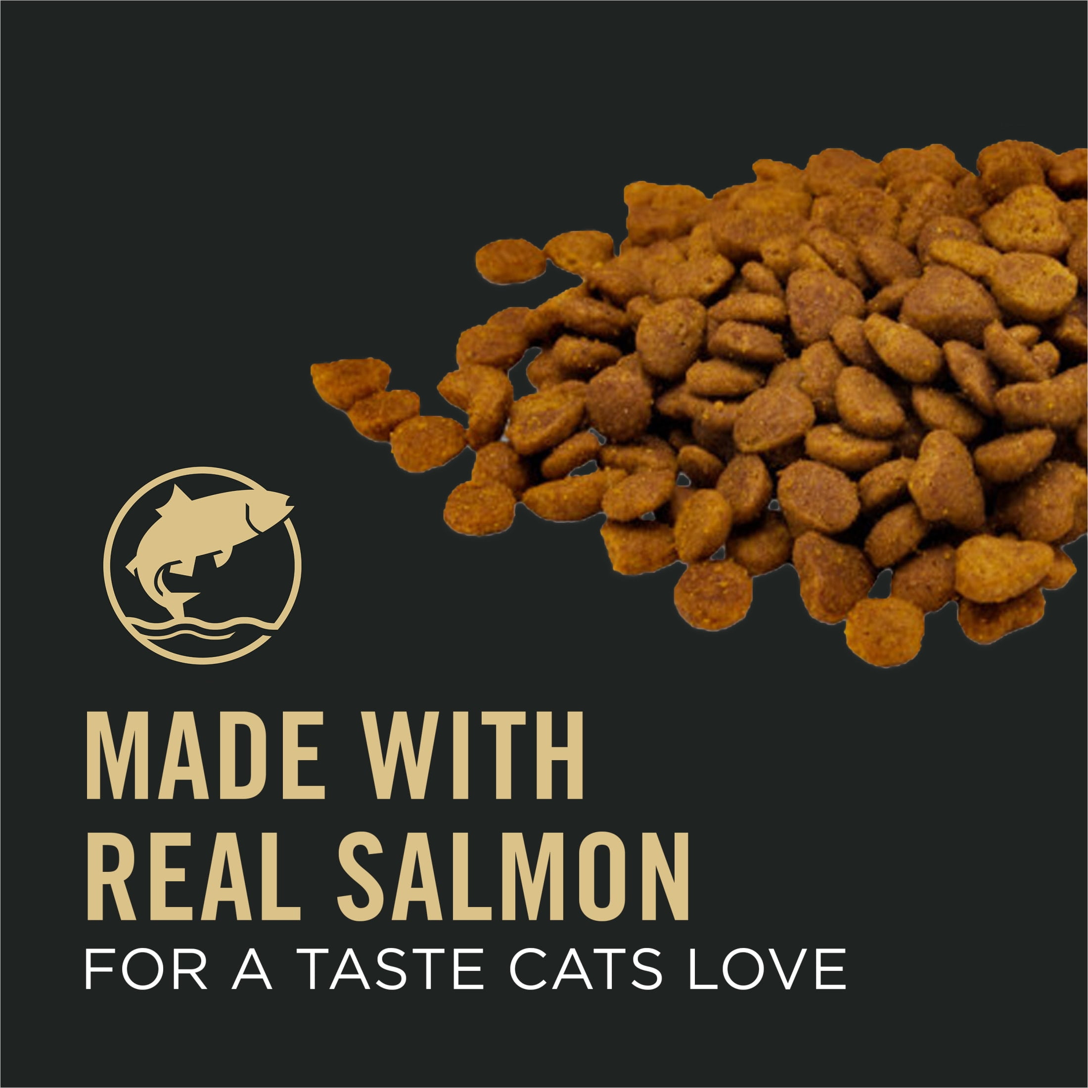 Purina Pro Plan Vital Systems Dry Cat Food, Salmon & Rice, 5 lb Bag