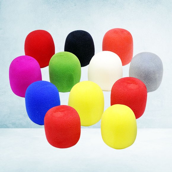 COSMOBETTY 12Ud Almohadillas De Ersatz Para Micrófono Con Protección Contra Ruido Y