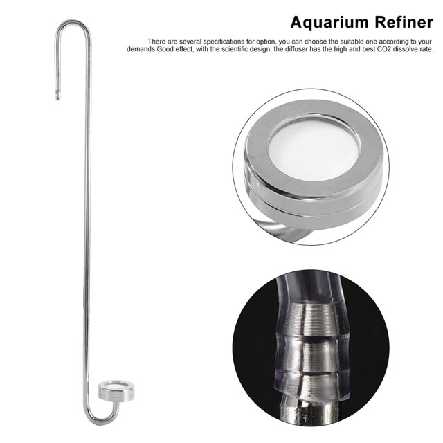 U-Shaped Exquisite Craft Stainless Steel Aquarium Refiner, Aquarium Diffuser, Durable Fish Oxygen Diffuser Air Refiner For Aquarium 7cm,25cm,30cm,35cm,40cm