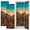 Color 4, variant on 2 Pcs School Locker Magnetic Wallpaper 12" x 36" Cute Animal Wolf Head Gem Arts Wolf Snow Blue Eyes Forest Winter Reusable Removable Locker Accessories Back to School Supplies
