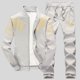 thumbnail image 1 of Hombres Chaqueta Joggers Set Cool Pattern Stand Collar Zip-Up Abrigo Bolsillos Pantalones Otoño S Romacci Chaqueta y Pantalones, 1 of 3