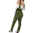 thumbnail image 3 of Julyccc Combinaisons skinny taille haute pour femme, 3 of 3