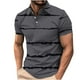 thumbnail image 1 of Camisas de Manga Corta de los Hombres Impresión Botón Cuello de Vuelta Casual Blusa Poliéster, Camisa de Moda para los Hombres Al Aire Libre Uso Diario, 1 of 4