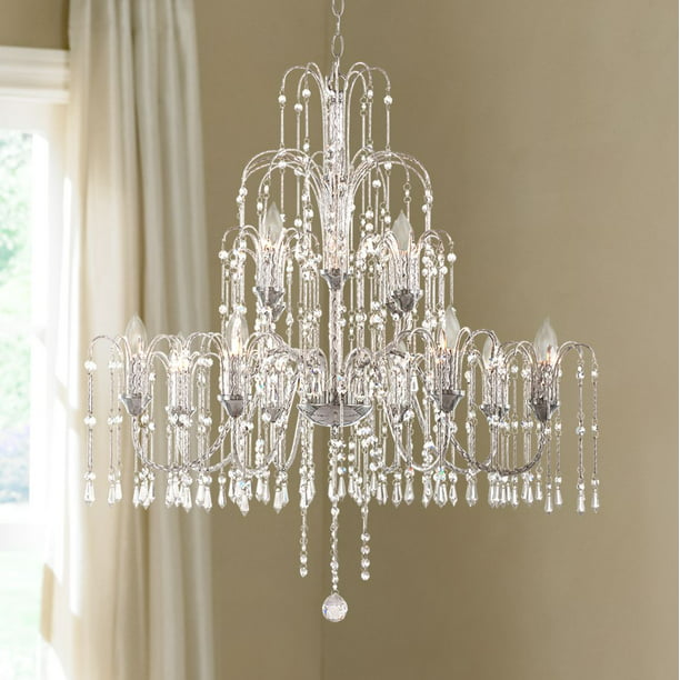 Vienna Full Spectrum Chrome Large, Lamps Plus Chandeliers Transitional