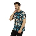 thumbnail image 4 of Inkmeso Printed Casual Short Sleeve T-shirt For Men's Holiday Beach Wear Tee Cotton Jersey Tropical Shirts, 4 of 7