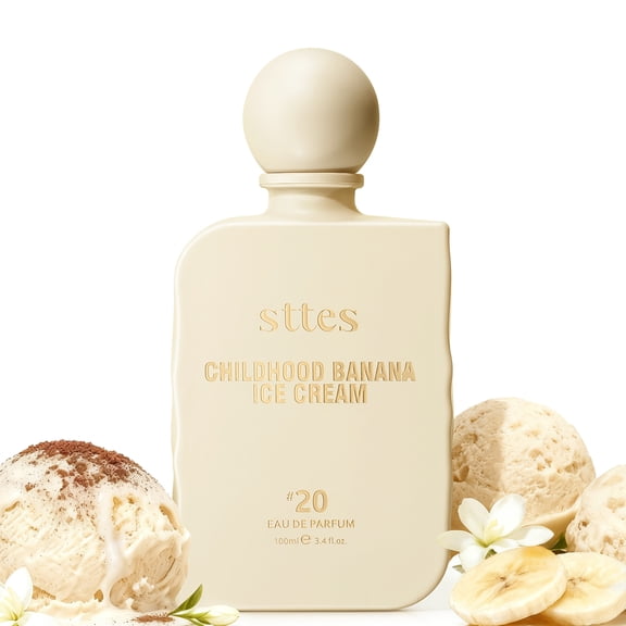 Sttes Perfume 20 for Women – Childhood Banana Ice Cream Eau de Parfum,  100ml