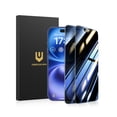 thumbnail image 6 of UNBREAKcable for iPhone 16 Privacy Screen Protector 2 Pack, 28° Anti-Spy Shatterproof Tempered Glass, Case Friendly, 6 of 10