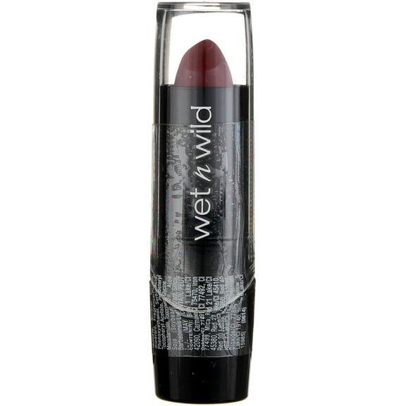 Wet n Wild Silk Finish Lipstick, Dark Wine 0.13 oz (Pack of 6)