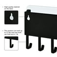 Blue Hanging Stars And Bubbles Key Holder For Wall Mail Holder blue-hanging-stars-and-bubbles-key-holder-for-wall-mail-holder