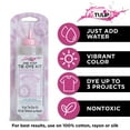 thumbnail image 6 of Tulip One-Step Blush Pink Tie-Dye Kit – Single Color Fabric Dye Kit for DIY Tie Dye Projects, Up to 3 Projects, 6 of 8
