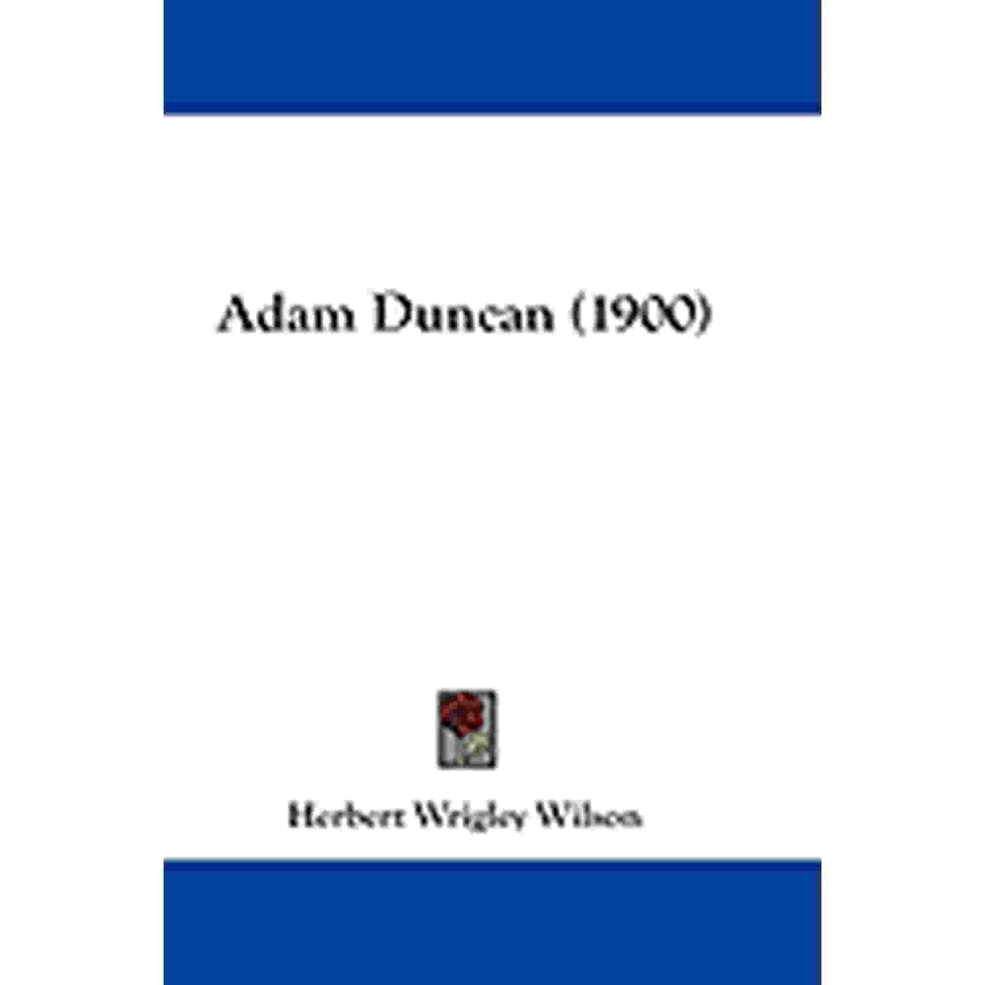 Adam Duncan (1900) (Paperback)