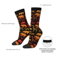 thumbnail image 4 of Cauagu Animal Print Crew Socks for Women and Men,Adult Athletic Running Socks 1-Pair Sports Socks Work Gear Socks with Moisture Wicking, 4 of 6