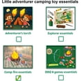 thumbnail image 7 of Educational Kids Camping Set: Fake Campfire with Grill Sticks, Pretend Play Food, and Grill Kit - Perfect Playhouse Accessories for Toddlers and Kids Ages 3,4,5,6, 7 of 7